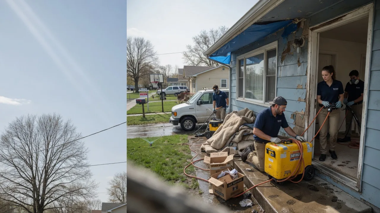 Basement Flood Cleanup in Amsterdam, OH near me
